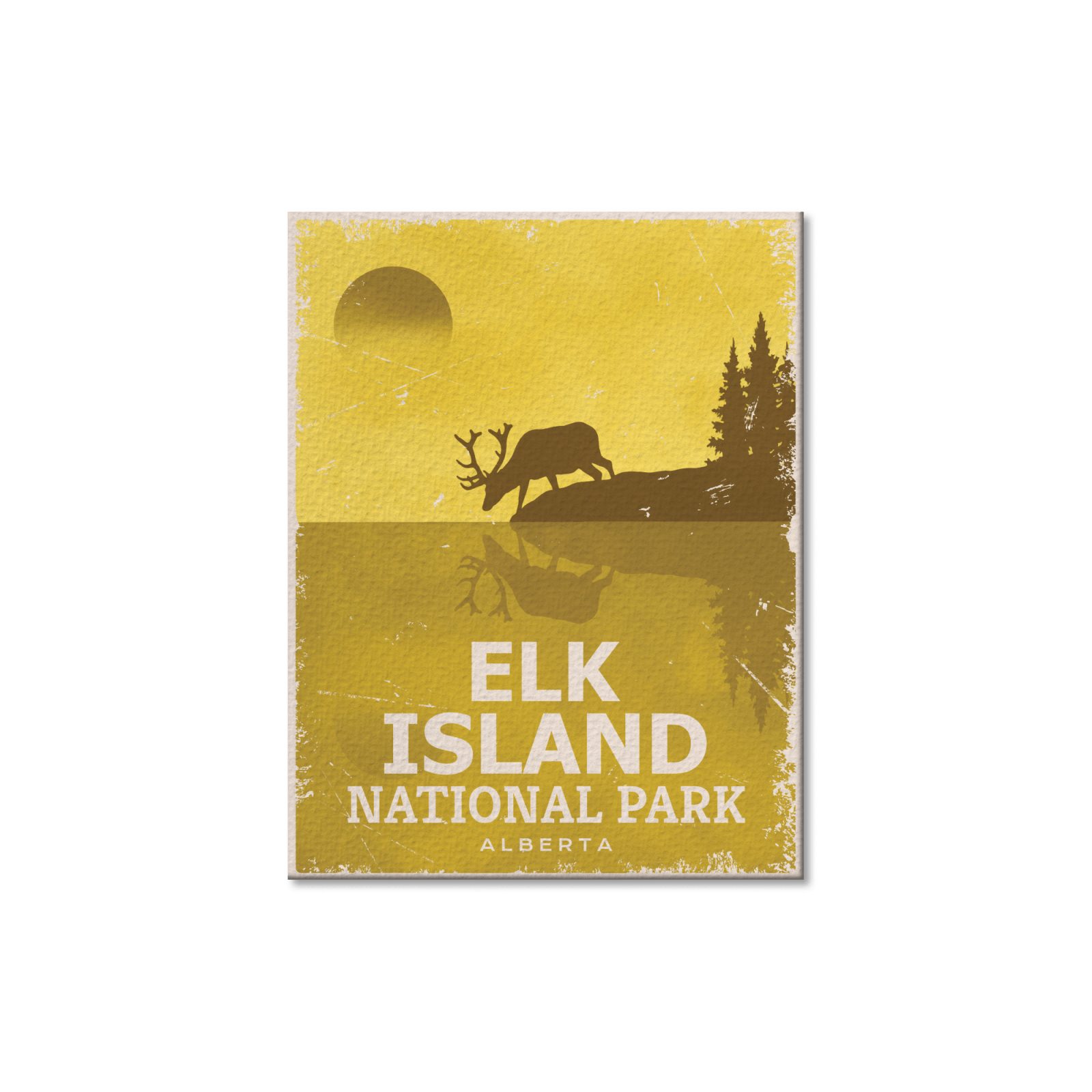 Elk Island National Park of Canada Postcard, Canada Parks