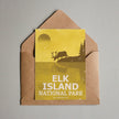Elk Island National Park of Canada Postcard, Canada Parks