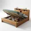 Ellie Crafted Solid Wood Smart Storage Bed