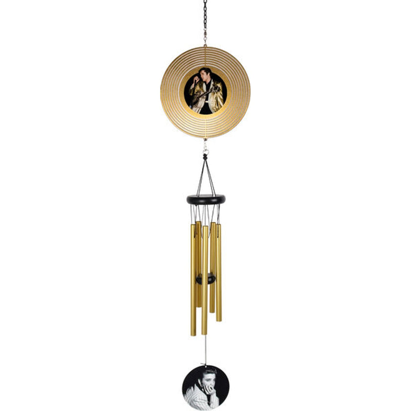 Elvis Spinner Wind Chime