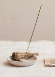 Embossed Heart Incense Dish