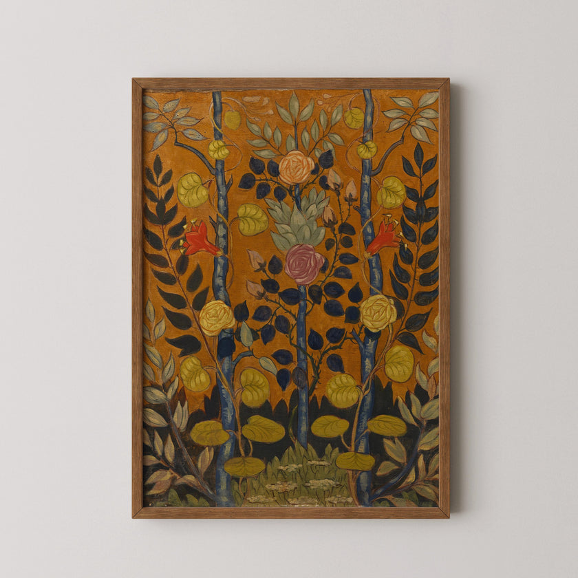 Emile Bernard Roses Print: Vintage Impressionist Still Life, Giclee Fine Art