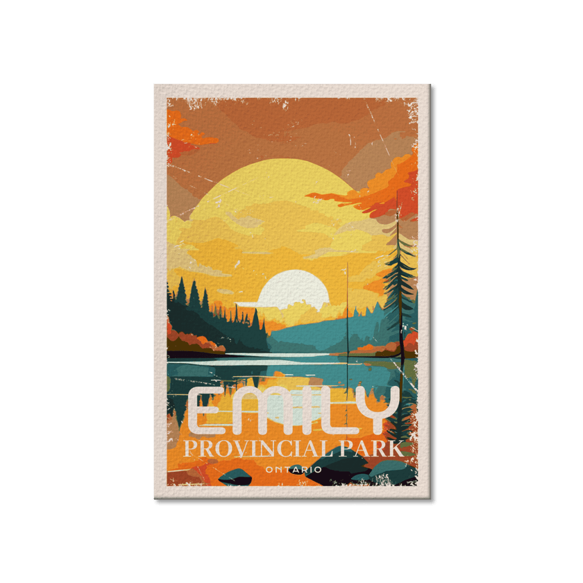 Emily Ontario Provincial Park Postcard, Canada Parks