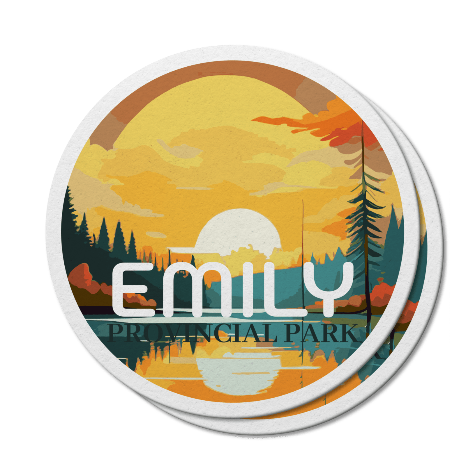 Emily Ontario Provincial Park Waterproof Vinyl Sticker, Canada Parks