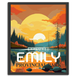 Emily Provincial Park 'Explored' Poster, Canada Parks