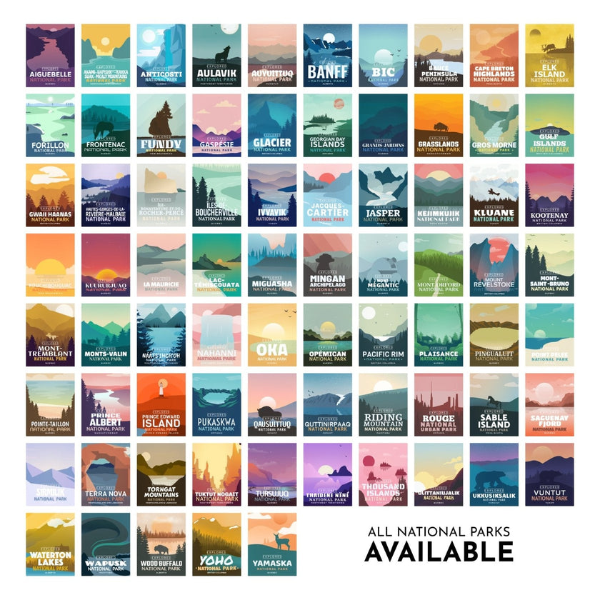 Emily Provincial Park 'Explored' Poster, Canada Parks