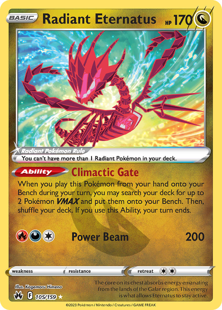 Radiant Eternatus 105/159