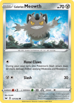 Galarian Meowth 127/202