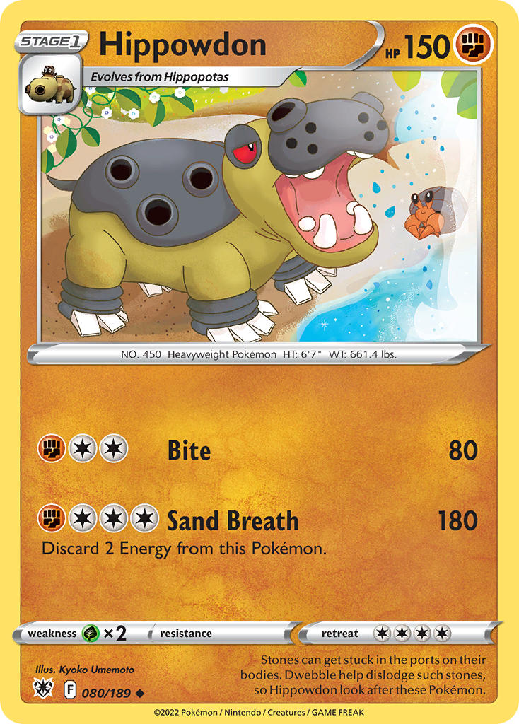 Hippowdon 080/189