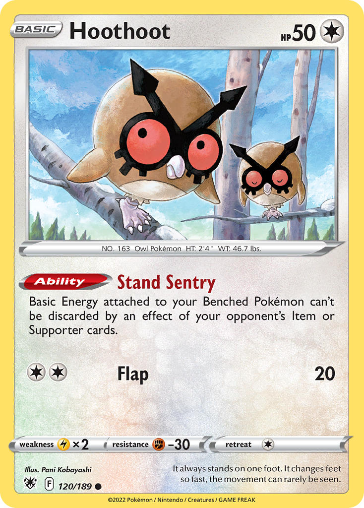 Hoothoot 120/189
