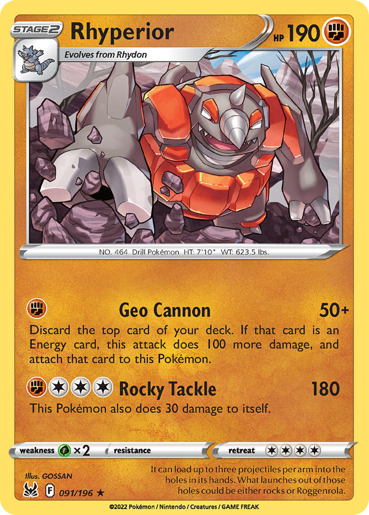Rhyperior 091/196