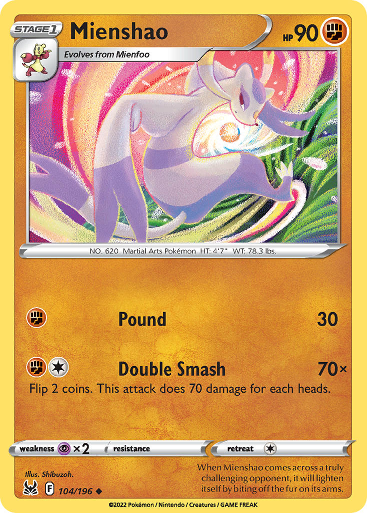 Mienshao 104/196