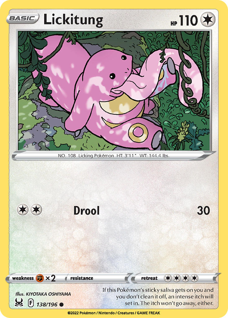Lickitung 138/196