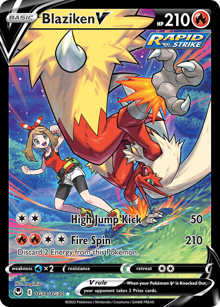 Blaziken V TG14/TG30