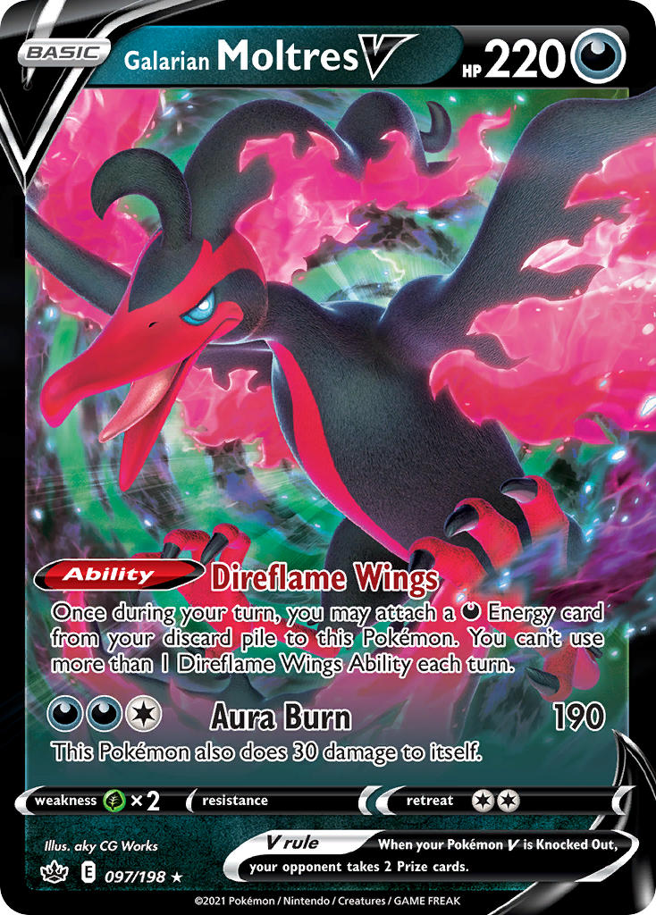 Galarian Moltres V 097/198