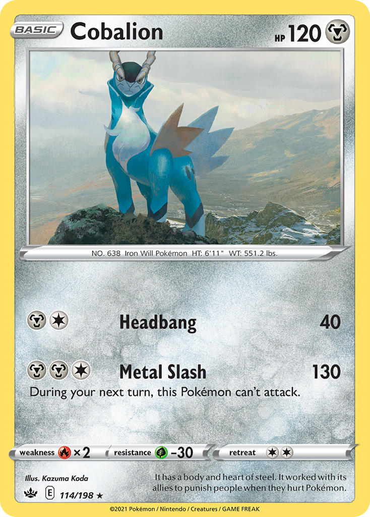 Cobalion 114/198