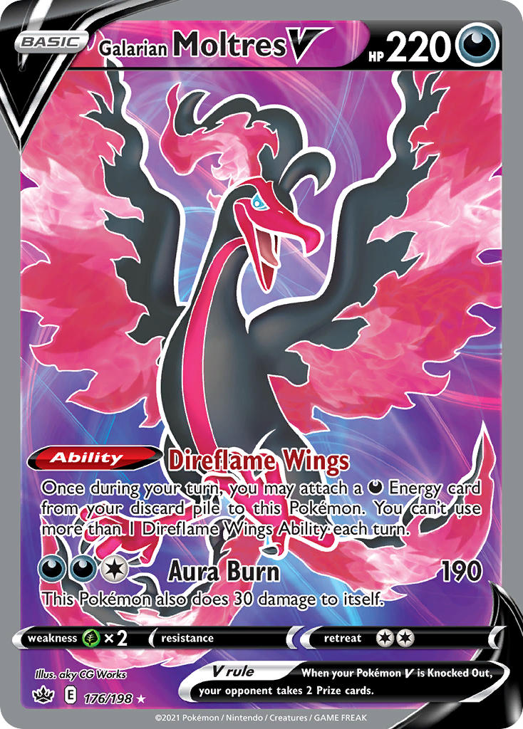 Galarian Moltres V 176/198