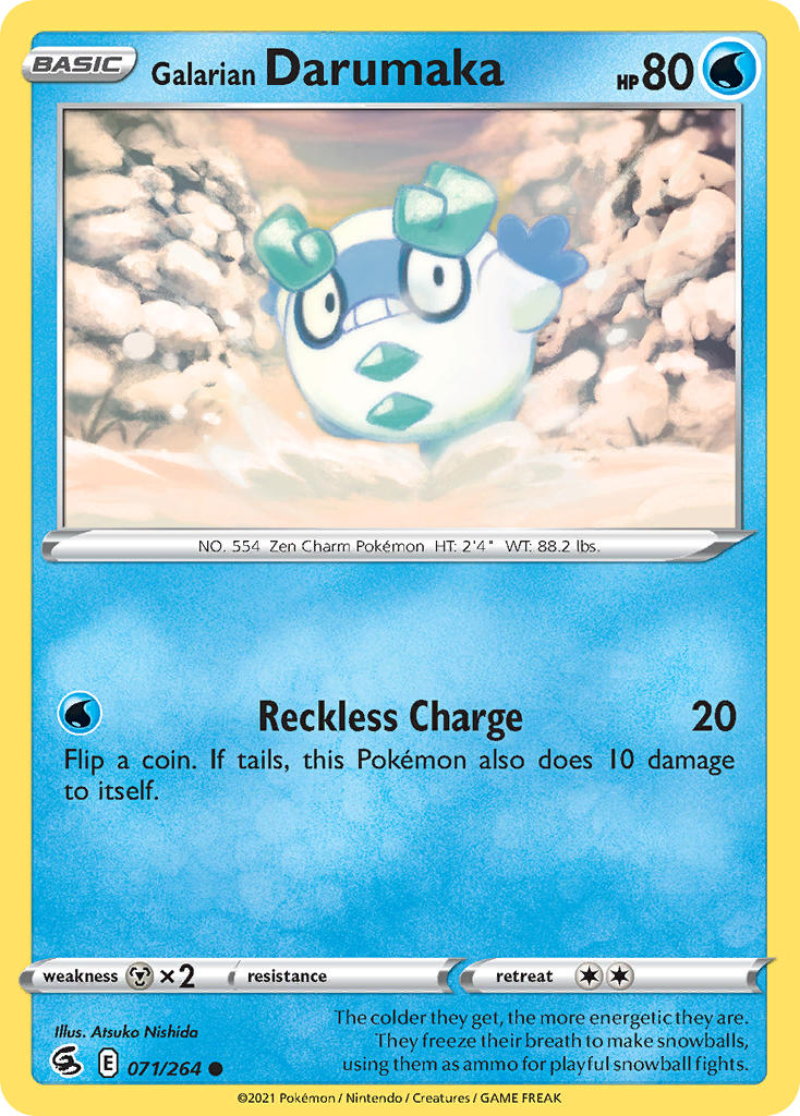 Galarian Darumaka 071/264