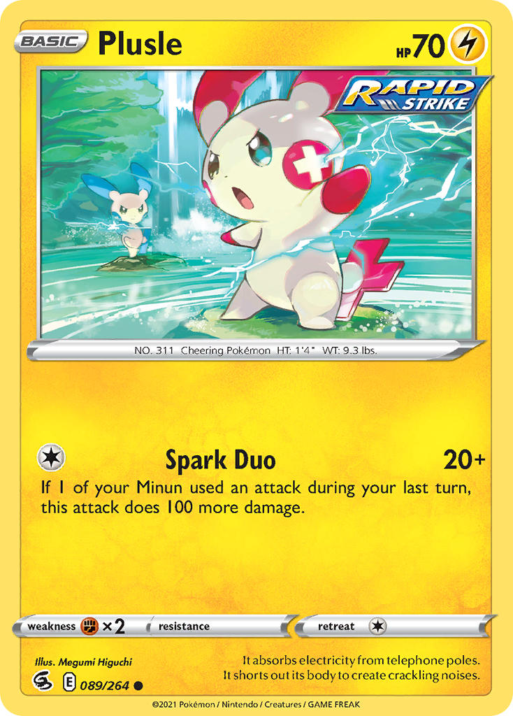 Plusle 089/264