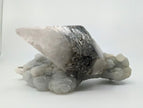 Enchanting Dogtooth Calcite with Fluorescent Sugar Sphalerite – Fujian, China
