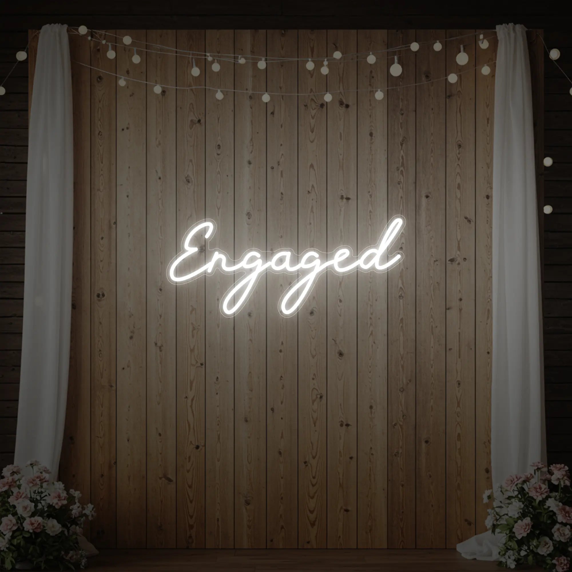 Engaged Neon Sign