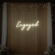 Engaged Neon Sign