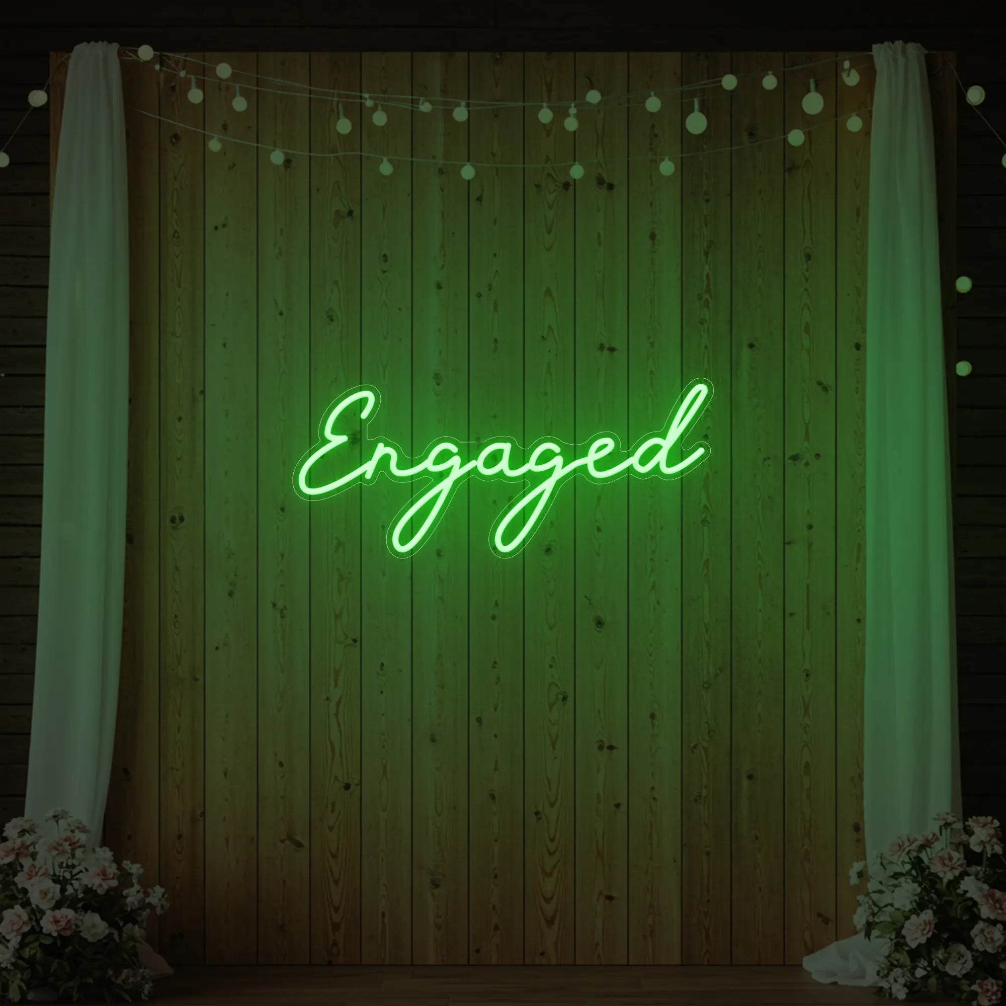 Engaged Neon Sign