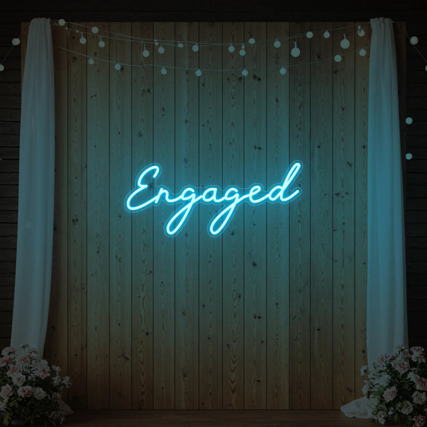 Engaged Neon Sign