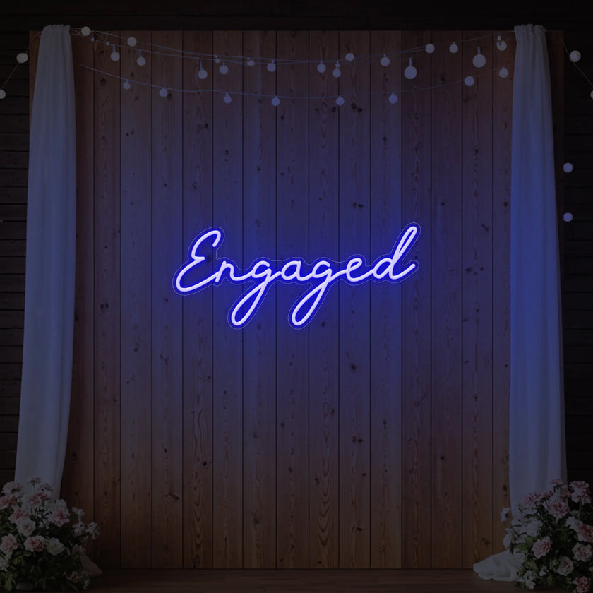 Engaged Neon Sign
