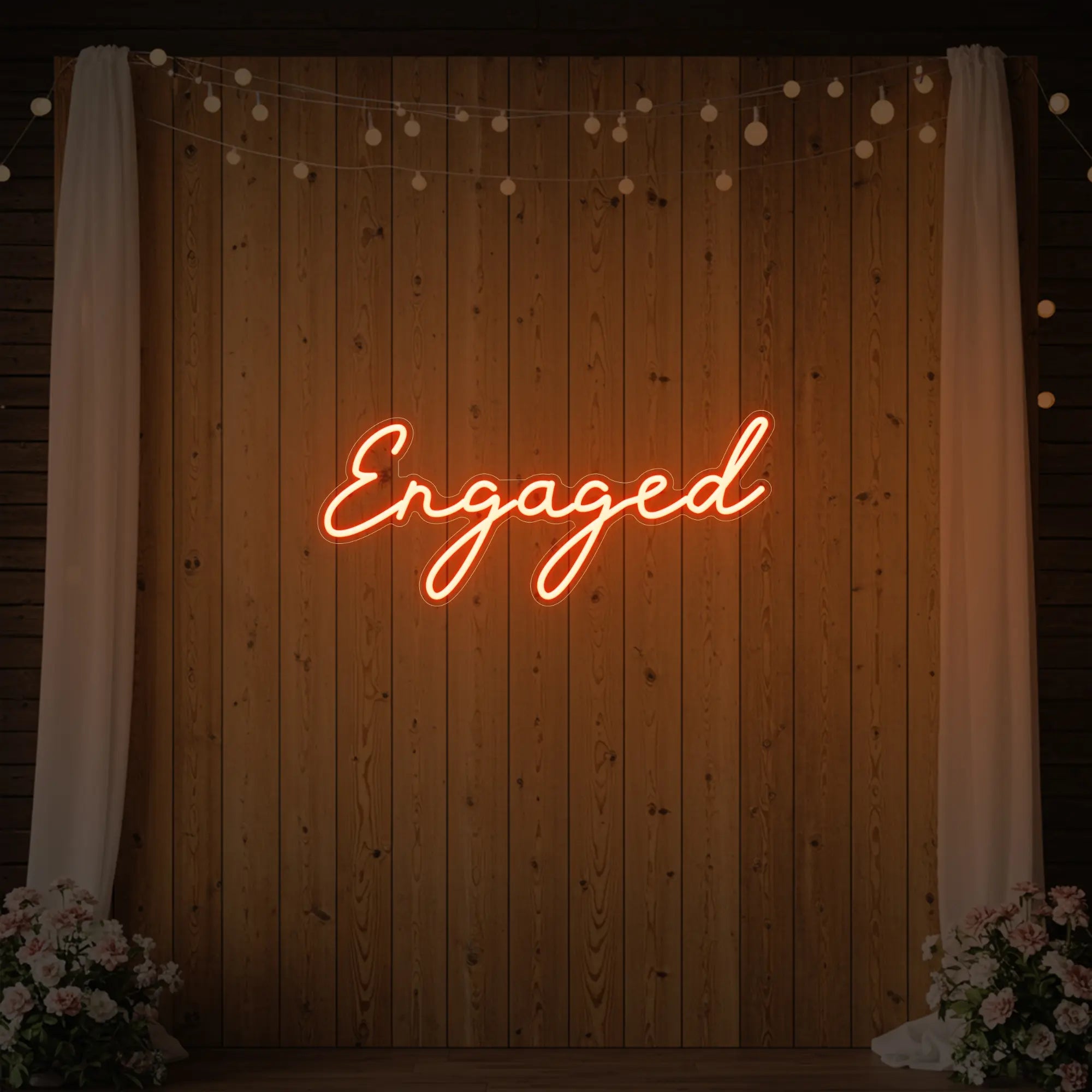 Engaged Neon Sign
