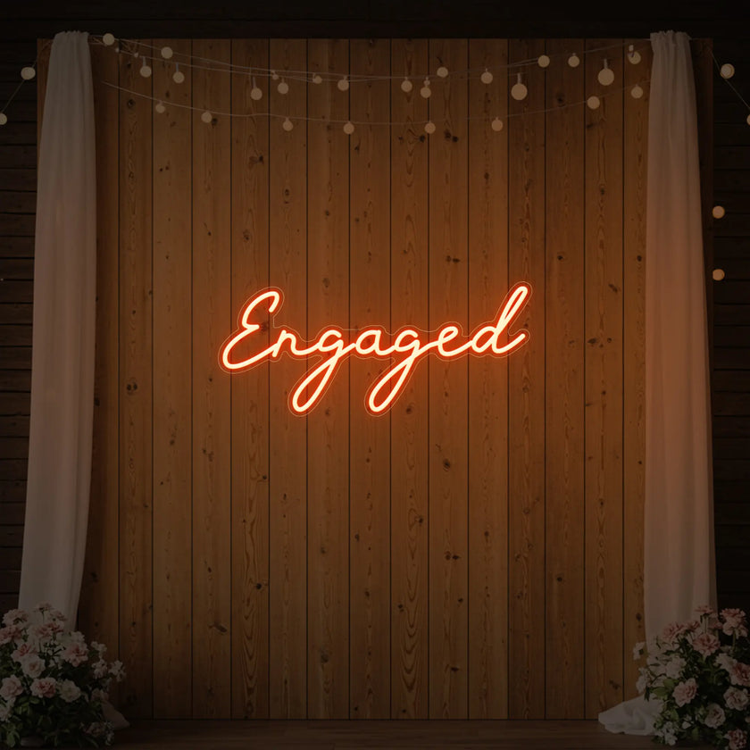 Engaged Neon Sign