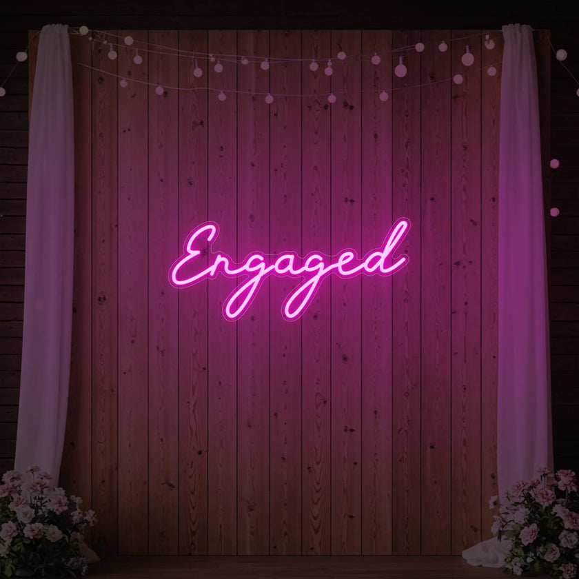 Engaged Neon Sign