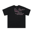 English Letter Short Sleeve Cotton
