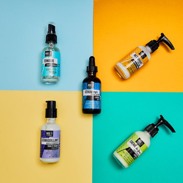 Ensemble complet pour le visage pour peaux à problèmes