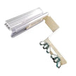 ensemble porte affiche pour sous etagere super-grip