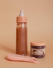 Tiny Tummies puree and milk bottle set for doll - Chocolate - Tiny Harlow