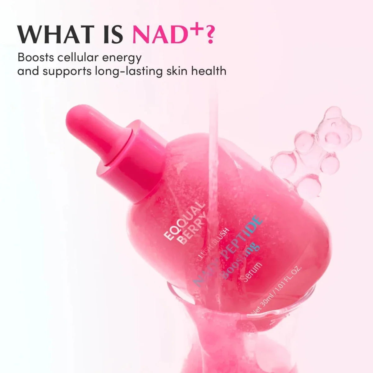 Eqqualberry NAD+ Peptide Boosting Serum 30ml