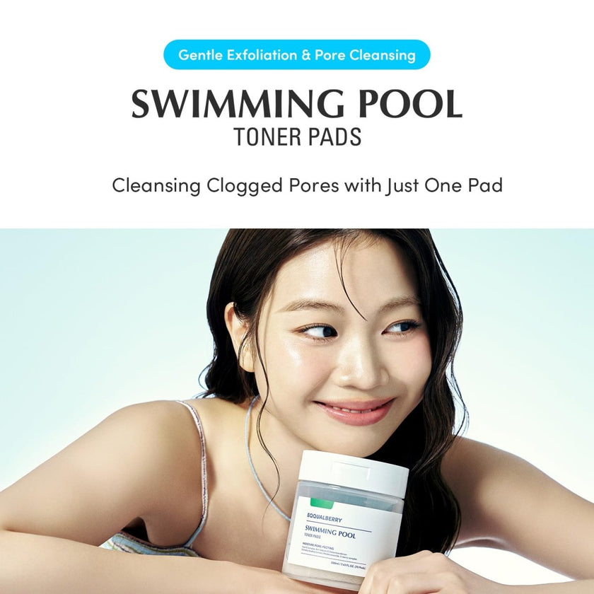 Eqqualberry Swimming Pool Toner Pads 220ml / 70 sheets