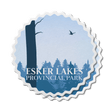 Esker Lakes Ontario Provincial Park Waterproof Vinyl Sticker, Canada Parks