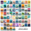Esker Lakes Provincial Park 'Explored' Poster, Canada Parks