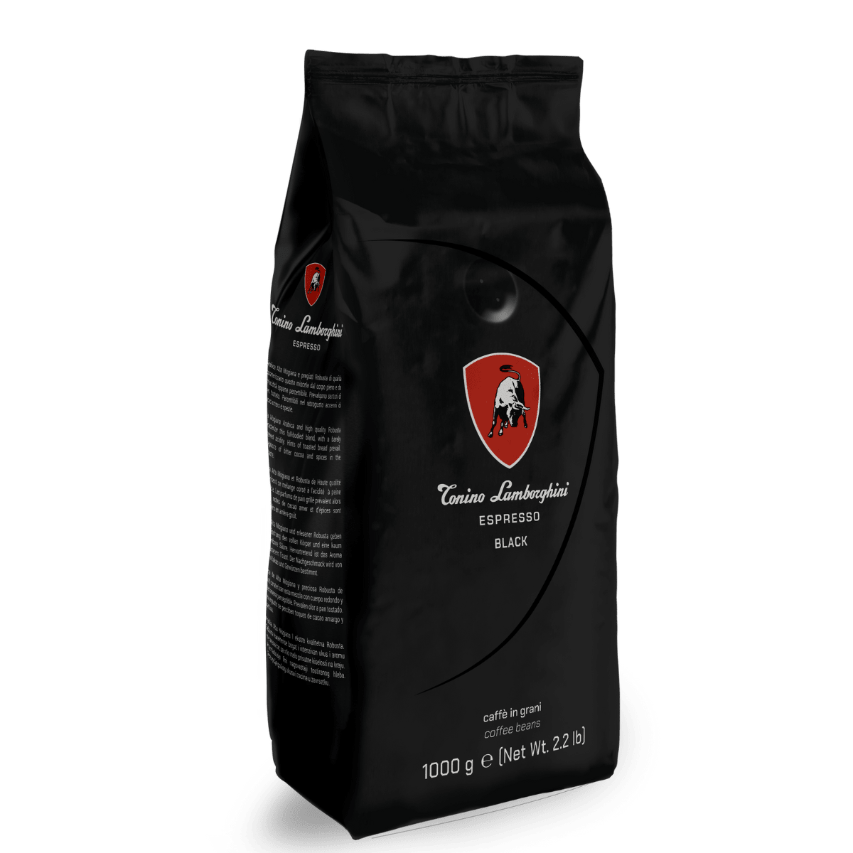 Italian Espresso Beans - Black