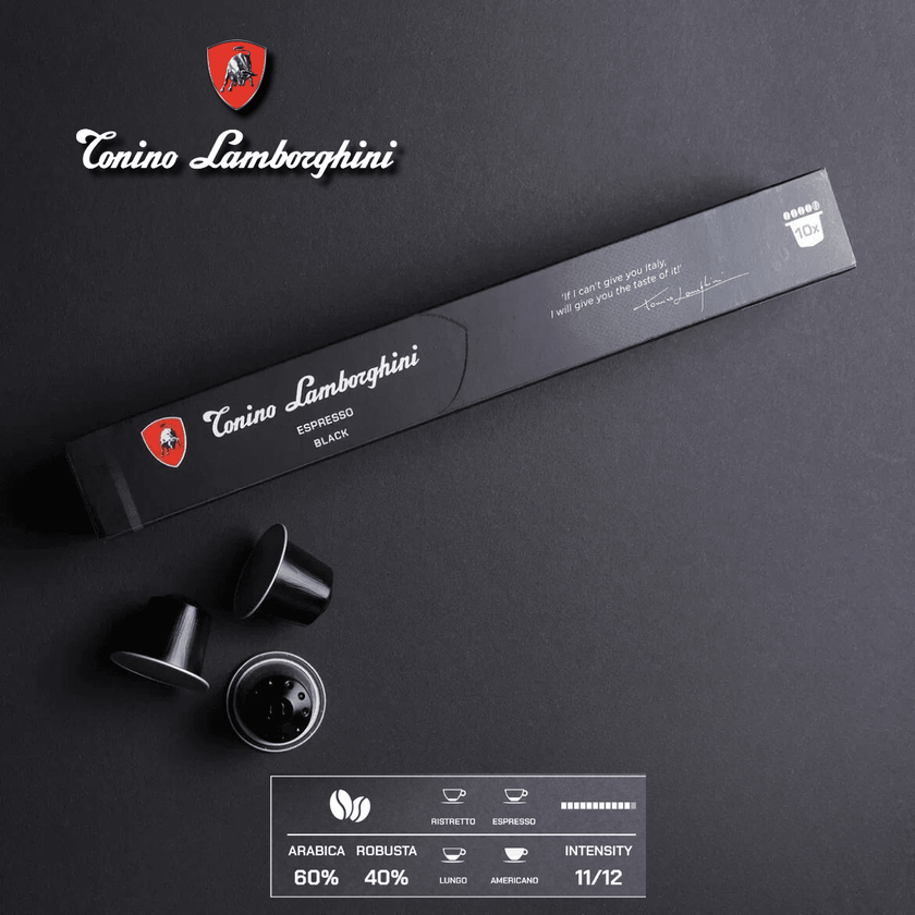 Espresso Capsules – Black | Nespresso Compatible