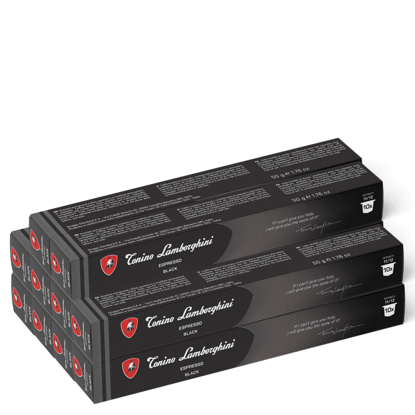 Espresso Capsules – Black | Nespresso Compatible