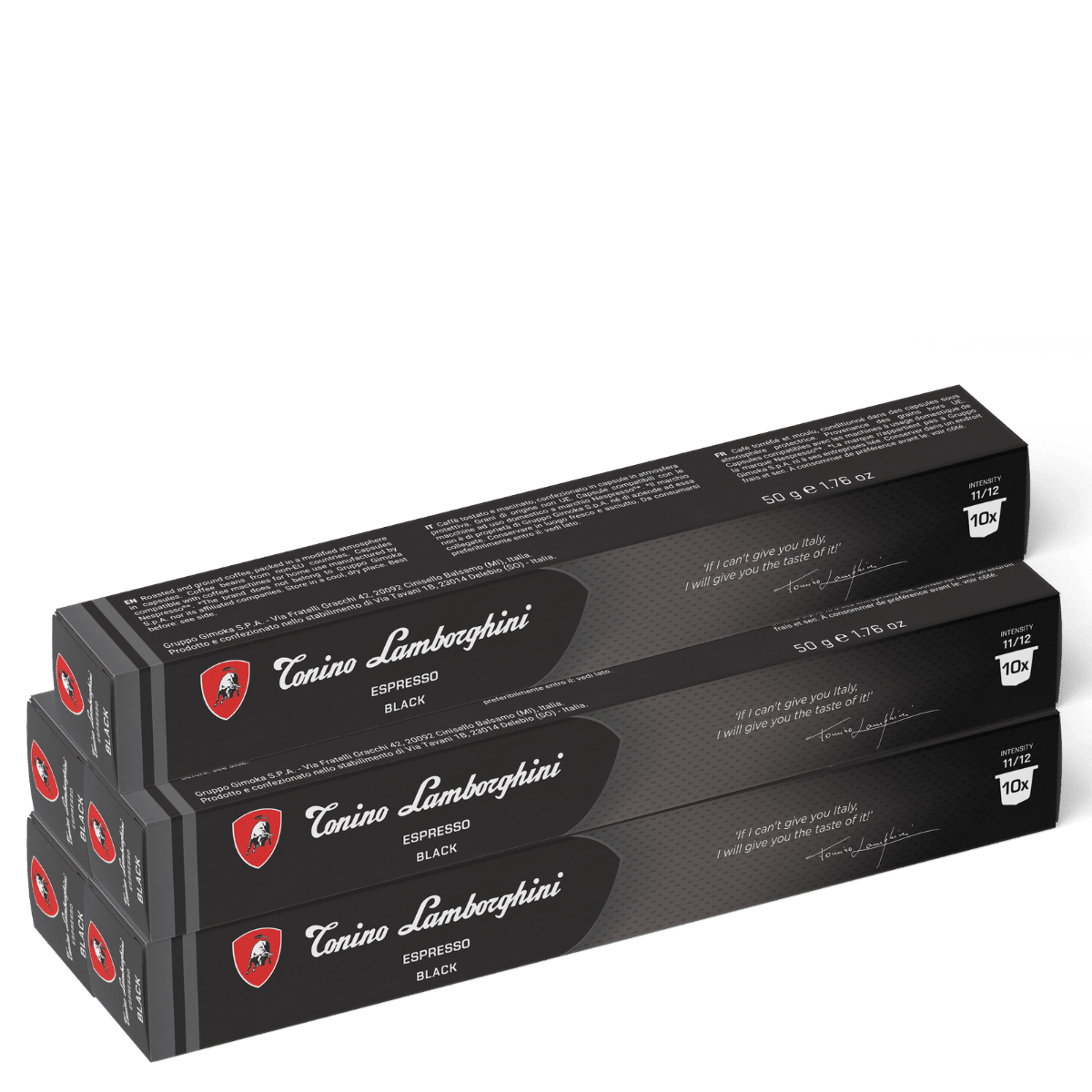 Espresso Capsules – Black | Nespresso Compatible