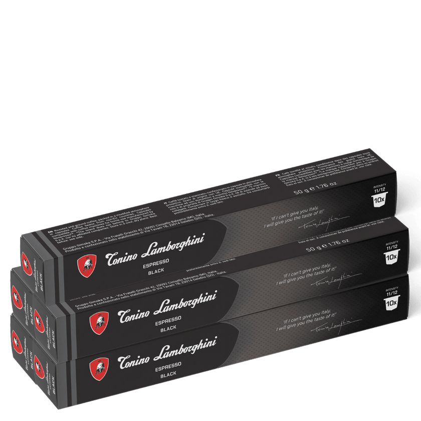 Espresso Capsules – Black | Nespresso Compatible