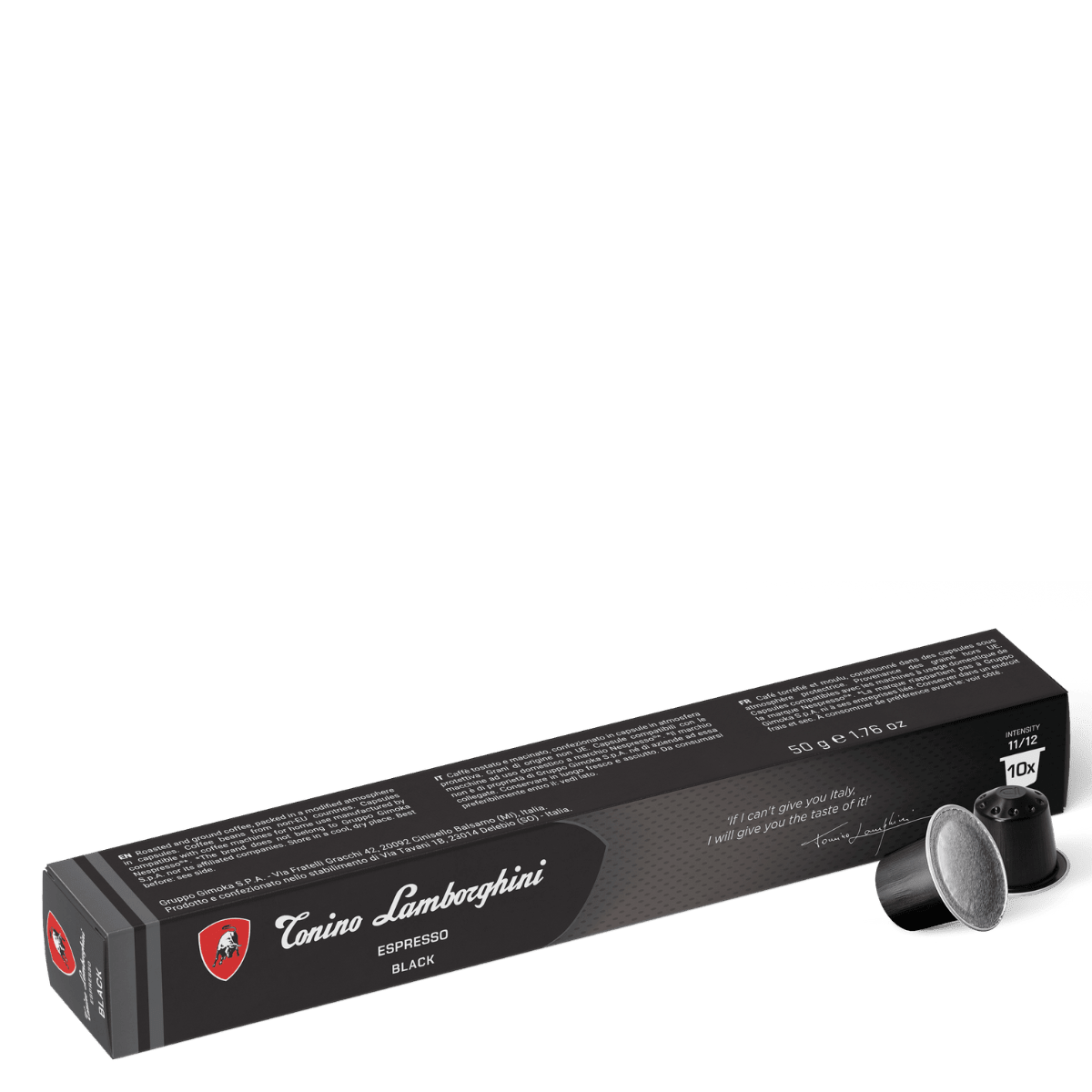 Espresso Capsules – Black | Nespresso Compatible
