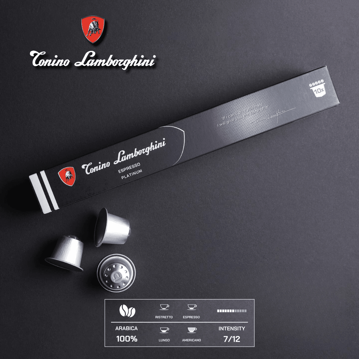 Espresso Capsules – Platinum | Nespresso Compatible