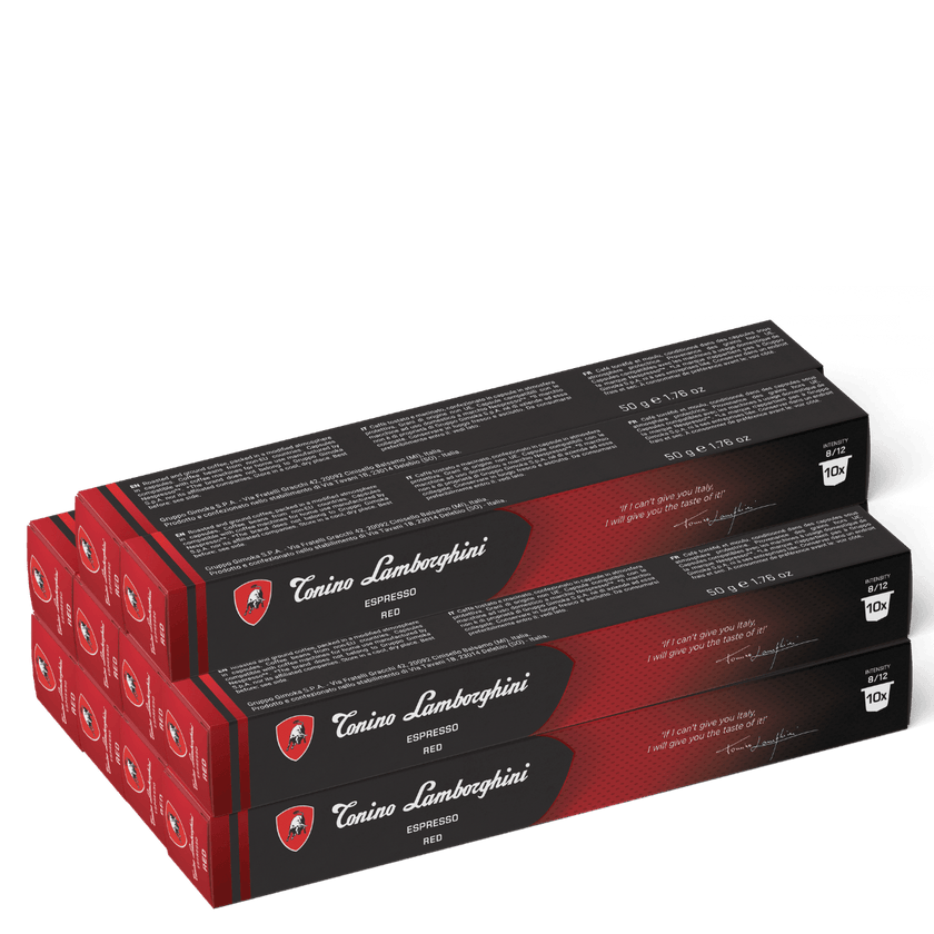 Espresso Capsules – Red | Nespresso Compatible