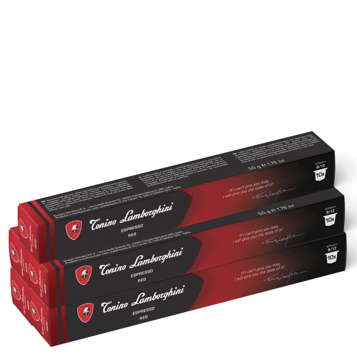 Espresso Capsules – Red | Nespresso Compatible