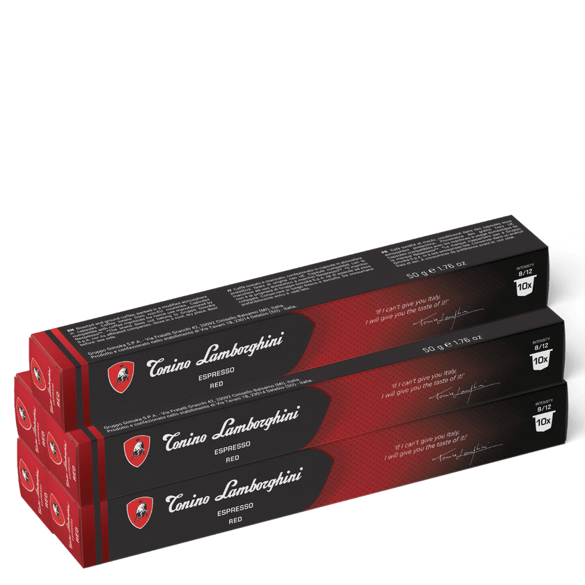 Espresso Capsules – Red | Nespresso Compatible